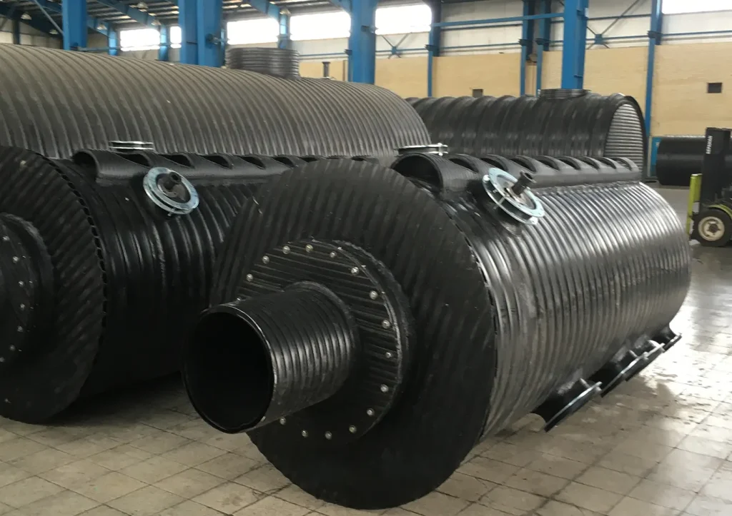 برج خنک‌کن کول پلی‌اتیلن گریتینگ جداره چاه بیوفیلتر پدل پلی‌اتیلنی